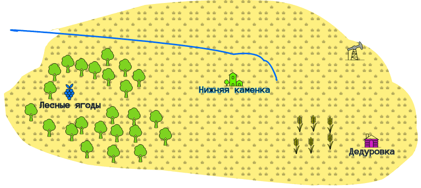 Карта "Нижняя каменка"